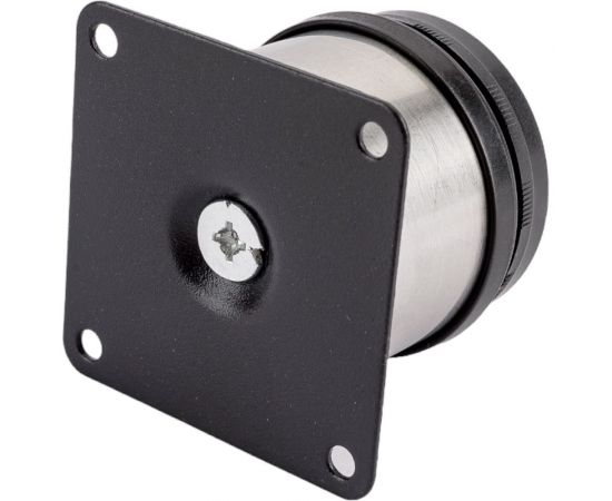 Мебельная регулируемая опора ТУНДРА D=50 мм, h=50 мм, цвет сатиновый никель 3836624 – изображение 4