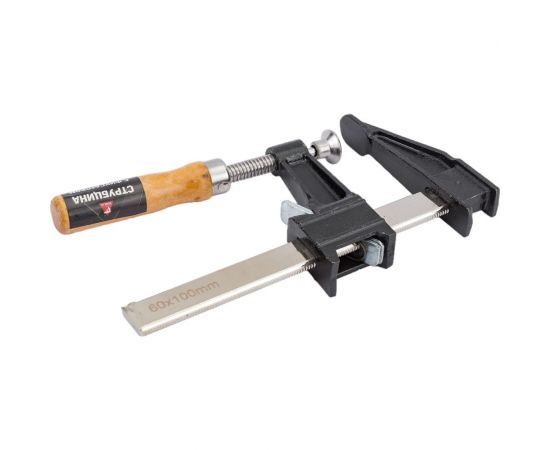 Струбцина TOOLAS F-образная, 100x60 мм 00000016 – изображение 3