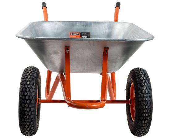 Строительная двухколесная тачка Gigant усиленная, 130 л, 280 кг GX-05 – изображение 3