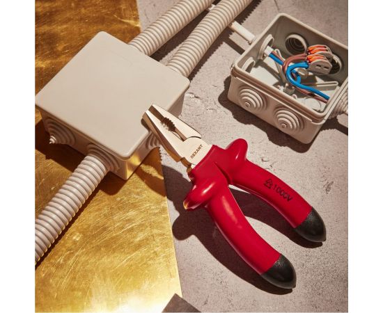 Комбинированные плоскогубцы REXANT 160 мм, диэлектрические до 1000 В 12-4611-3 – изображение 4