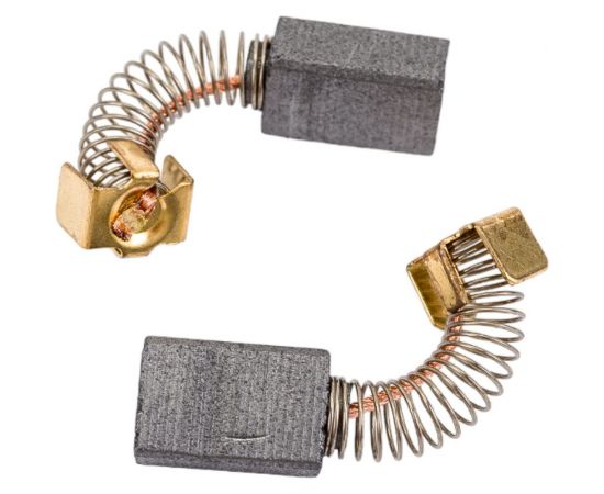 Комплект угольных щеток для электроинструмента Makita (пружина, пятак-уши), 5x8х12.9 мм, 2 шт COFRA SDM-34598 – изображение 3