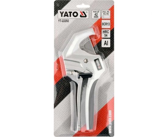 Труборез для ПВХ труб YATO 42 мм PTFE YT-22292 – изображение 2