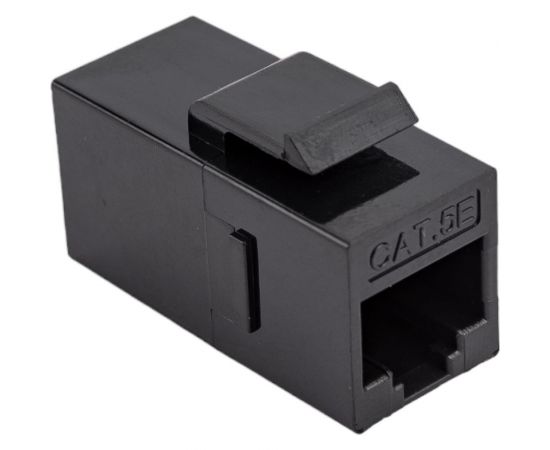 Проходной неэкранированный адаптер формата Keystone Cabeus RJ45-RJ45 (8p8c), категория 5е, CA-KJ-8p8c-C5e – изображение 4