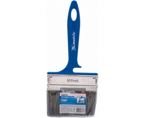 Кисть флейцевая ВОДНЫЕ КРАСКИ Color Line 100x12 мм MATRIX 83348 – изображение 2