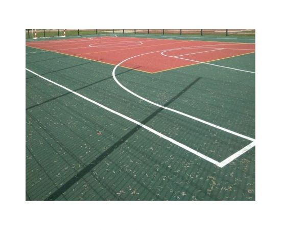 Покрытие из резиновой крошки ООО Амортекс 1500x6000x10 мм цвет зелёный 0056 – изображение 4