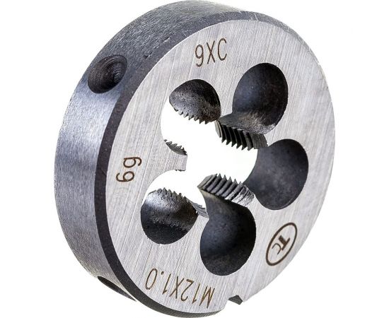 Плашка М12.0х1.0, 9ХС ТехноСталь t240057 – изображение 2