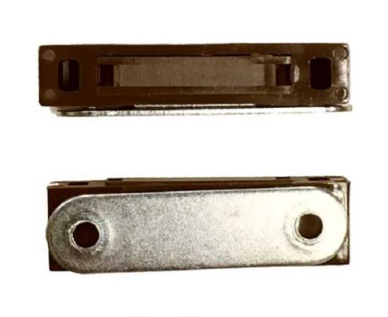 Набор для ремонта антимоскитной сетки KOMFORT москитные системы s32-2 3 защелки магнитные, 3 петли, 2 ручки, коричневый НР0034 – изображение 2