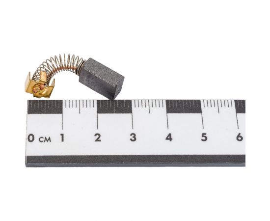 Комплект угольных щеток для электроинструмента Makita (пружина, пятак-уши), 5x8х12.9 мм, 2 шт COFRA SDM-34598 – изображение 2