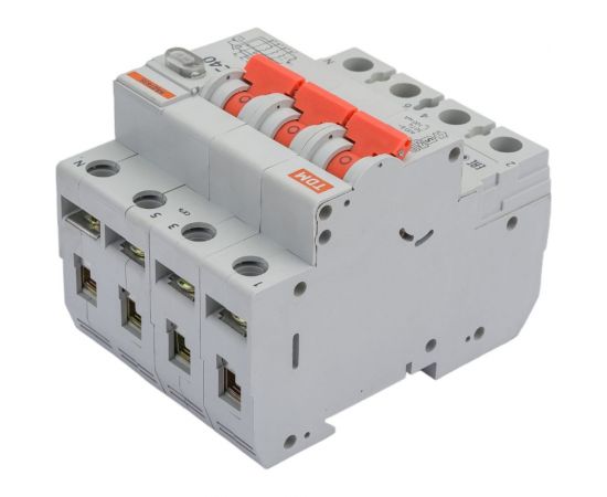 Автоматический выключатель дифференциального тока селективного типа TDM АВДТ 63S 4P C40 100мА SQ0202-0046 – изображение 2