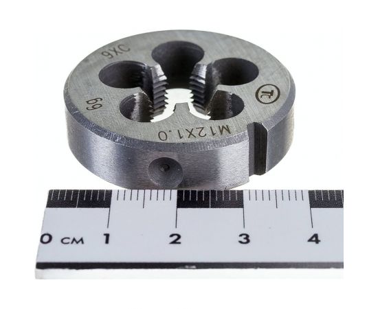 Плашка М12.0х1.0, 9ХС ТехноСталь t240057 – изображение 3