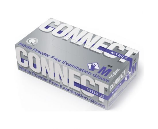 Нитриловые перчатки CONNECT 100 шт., размер XL CТ0000004693 – изображение 2