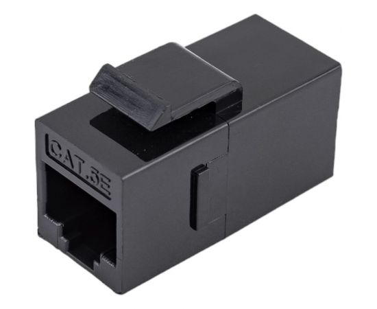 Проходной неэкранированный адаптер формата Keystone Cabeus RJ45-RJ45 (8p8c), категория 5е, CA-KJ-8p8c-C5e – изображение 3