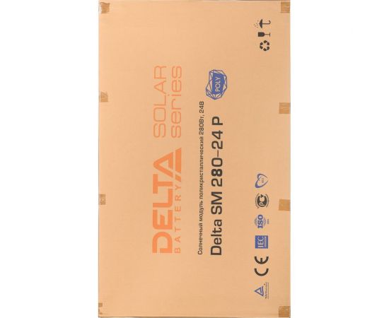 Фотоэлектрический солнечный модуль Delta Solar (ФСМ) Delta SM 280-24 P – изображение 2