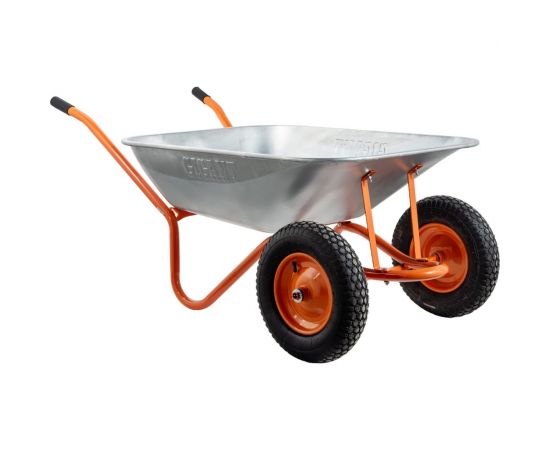 Строительная двухколесная тачка Gigant усиленная, 130 л, 280 кг GX-05 – изображение 11