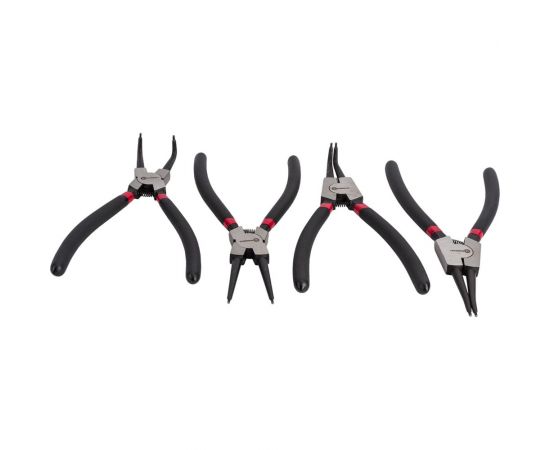 Набор съемников стопорных колец Forcekraft 4пр. (230мм) на полотне FK-68-230A 52478 – изображение 3