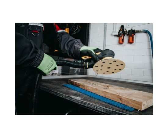 Диск шлифовальный перфорированный с липучкой (5 шт; 150 мм; Р60; 15 отв.) Abraforce 90359 – изображение 6