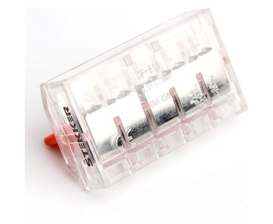 Универсальная компактная 5-проводная клемма STEKKER LD221-615 39865 – изображение 2