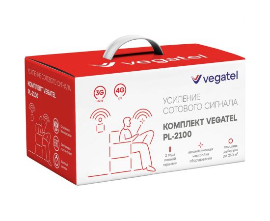 Комплект Vegatel pl-2100 с г-образным кронштейном 15 см R92001 – изображение 7
