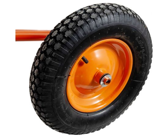 Строительная двухколесная тачка Gigant усиленная, 130 л, 280 кг GX-05 – изображение 9