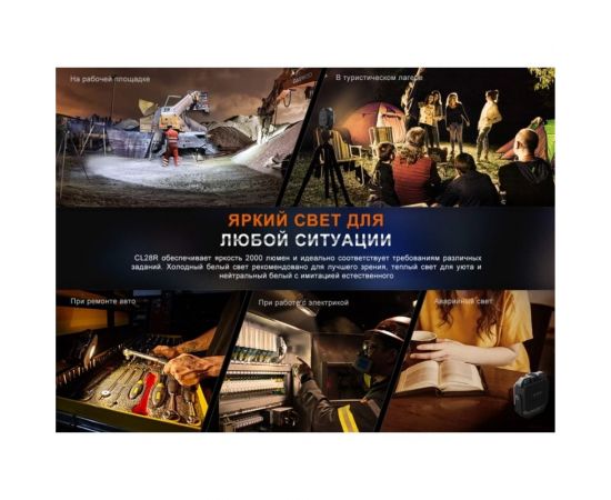 Кемпинговый фонарь Fenix cl28r – изображение 12