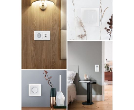 1-местная рамка STEKKER GFR00-7001-01 серия Катрин, стеклянная, белый 39517 – изображение 9