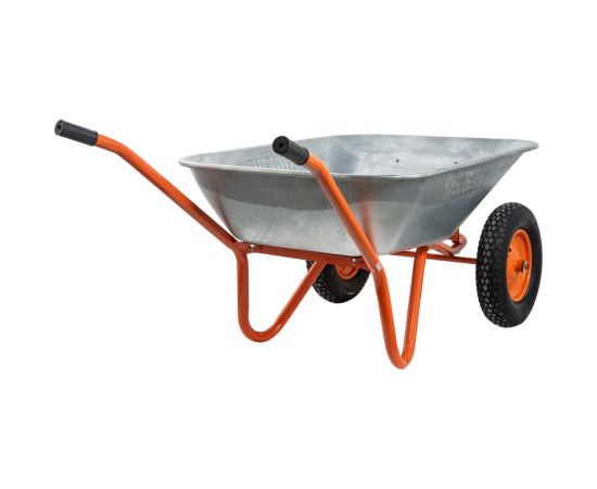 Строительная двухколесная тачка Gigant усиленная, 130 л, 280 кг GX-05 – изображение 6