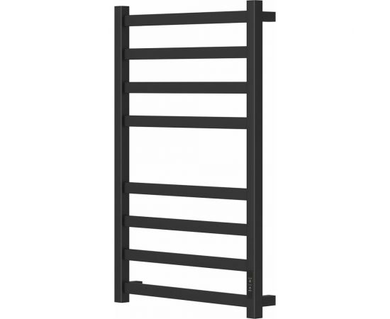 Электрический полотенцесушитель Point меркурий п8 500x800, диммер справа, черный PN83858B 