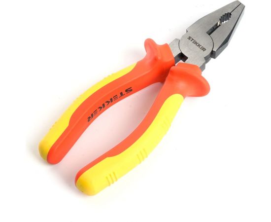 Многофункциональные комбинированные плоскогубцы STEKKER 160мм, Cr-V, PLM-1-160-P, 39779 