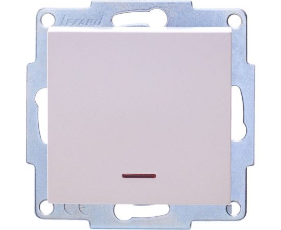 Выключатель Lezard VESNA с подсветкой крем 742-0388-111 