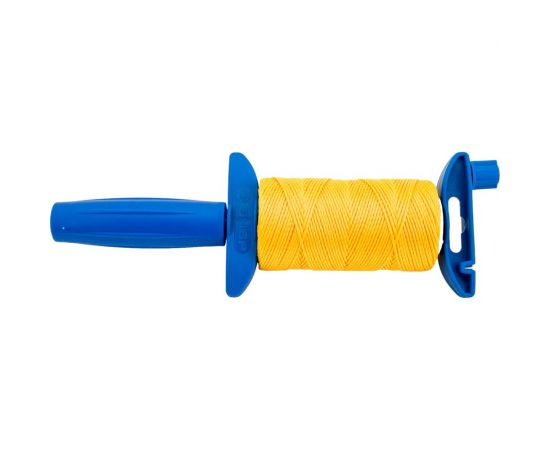 Нейлоновый шнур для строительных работ Зубр сменная шпуля, на катушке, 100м 06410-100 