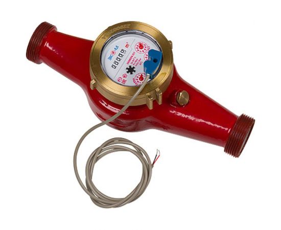 Счетчик воды ЭКО-М ЭКОМЕРА-32И универсальный импульсный (чугун) Э-32УИ-260-СК 