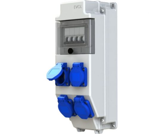 Навесной щит с розетками EVOL COMBOX 5 0101-001-1 