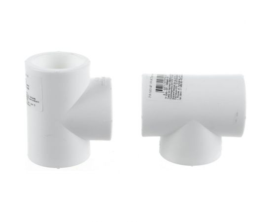 Тройник PRO AQUA PP-R белый 40 мм PA14014Pb 