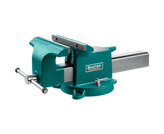 Стальные слесарные тиски KRAFTOOL Steel 250 мм 32701-250 