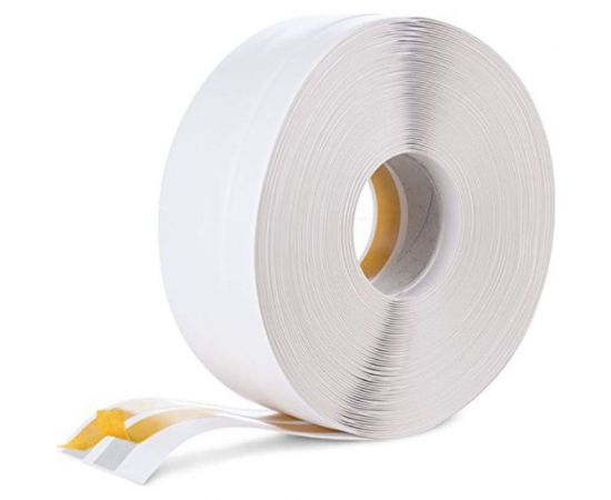 Плинтус пвх гибкий флекс GRACE 50 мм 24 м белый УТ000075987 