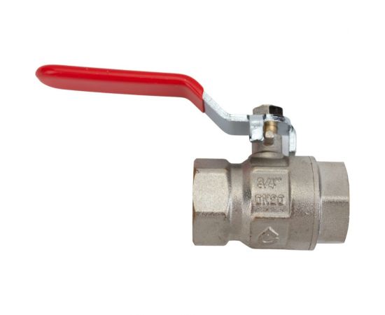 Шаровой кран AV Engineering 3/4 PN40 с внутренней резьбой, ручка AVE090034 