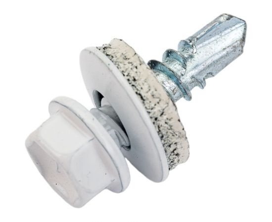 Самосверлящий винт HARDWEX ТМ HWX7-W-P9-5.5x19 мм, св.№3, RAL 9003, 250 шт. 5190000023729 