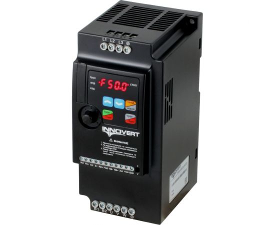 Преобразователь INNOVERT ISD mini PLUS, выходной ток 12.5 А 5,5 кВтx380 В ISD552M43E 