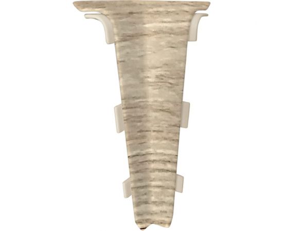 Внутренний угол для плинтуса Волшебная палочка Home ПВХ, 70 мм, в упаковке 2 шт., 7014 УТ000075259 