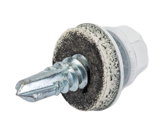 Самосверлящий винт HARDWEX ТМ HWX7-W-P9-5.5x19 мм, св.№3, RAL 9003, 250 шт. 5190000023729 – изображение 2