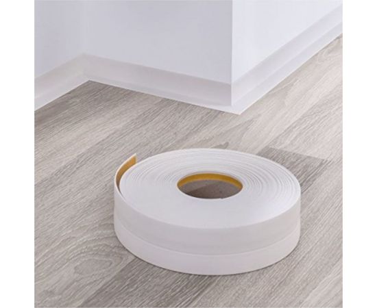 Плинтус пвх гибкий флекс GRACE 50 мм 24 м белый УТ000075987 – изображение 3