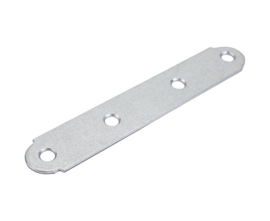Пластина крепежная мебельная Tech-Krep 100x17x2 мм, цинк - накл. 141949 – изображение 3
