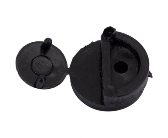 Зеркалодержатель Tech-Krep пластиковый для мебели черный с шурупом 8 шт. пакет 152228 – изображение 3