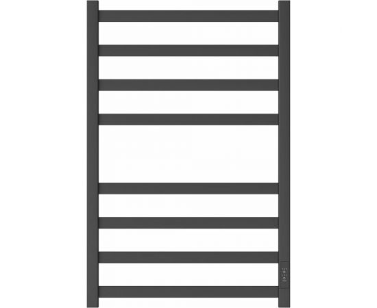Электрический полотенцесушитель Point меркурий п8 500x800, диммер справа, черный PN83858B – изображение 3