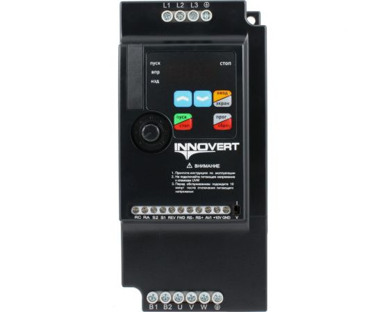 Преобразователь INNOVERT ISD mini PLUS, выходной ток 12.5 А 5,5 кВтx380 В ISD552M43E – изображение 4