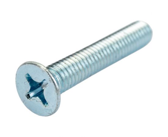 Винт с потайной головкой Невский Крепеж DIN965 цинк, М6x35 1 кг 830439 – изображение 4