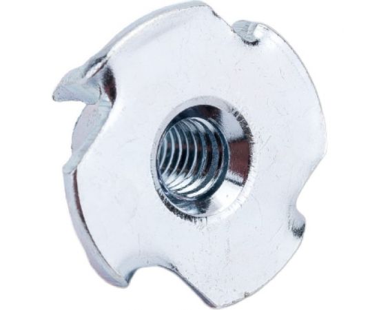 Гайка мебельная забивная Tech-Krep цинк М4 10 шт. пакет 152036 – изображение 3