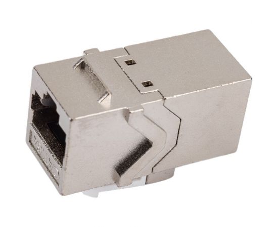 Проходной адаптер Cabeus RJ45-RJ45 (8p8c), категория 6a, экранированный CA-8p8c-C6a-SH – изображение 3