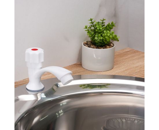 Кран для одной воды РМС из высокопрочного пластика PL3-269F – изображение 3