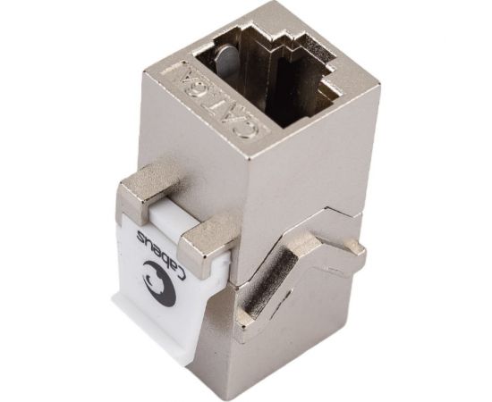 Проходной адаптер Cabeus RJ45-RJ45 (8p8c), категория 6a, экранированный CA-8p8c-C6a-SH – изображение 2